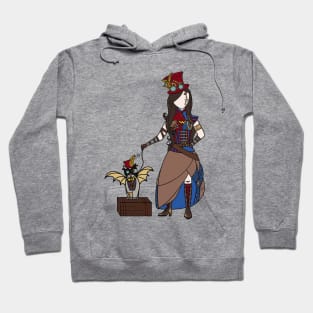 Steampunk Woman of Wonder Hoodie